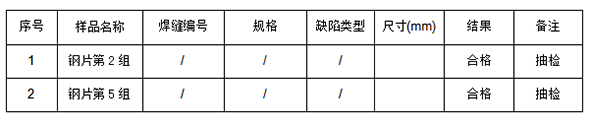 中鐵某局陸豐隧洞鋼管片磁粉探傷